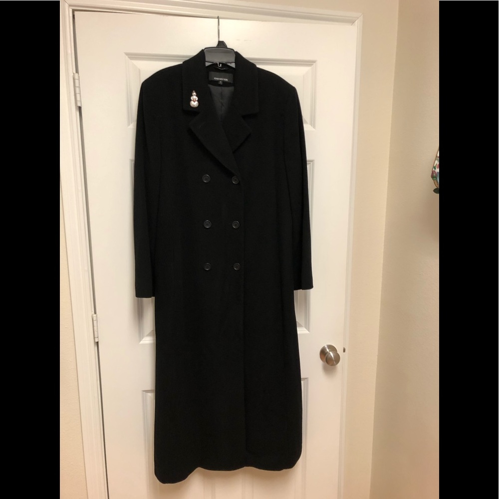 Jones New York Black Wool Coat
